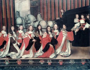 Luis XIV recibido por los alguaciles en Toulouse de Antoine Durand